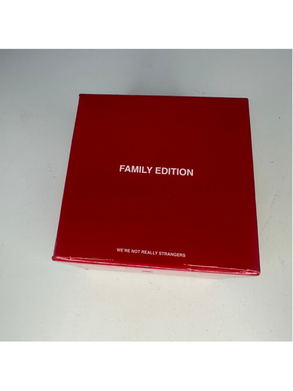 New Sealed We're Not Really Strangers Family Edition Card Game